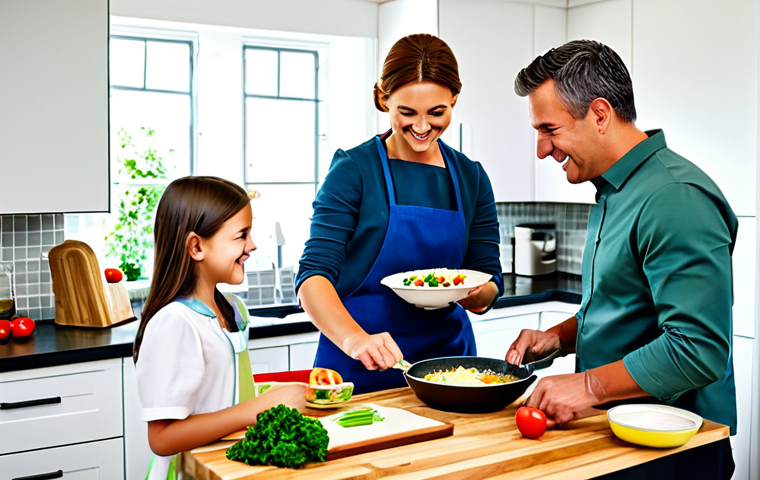 행복을 위한 일상에서의 작은 기쁨 - **Prompt:** "A serene woman practicing yoga at sunrise in a lush green park, fully clothed in modest...