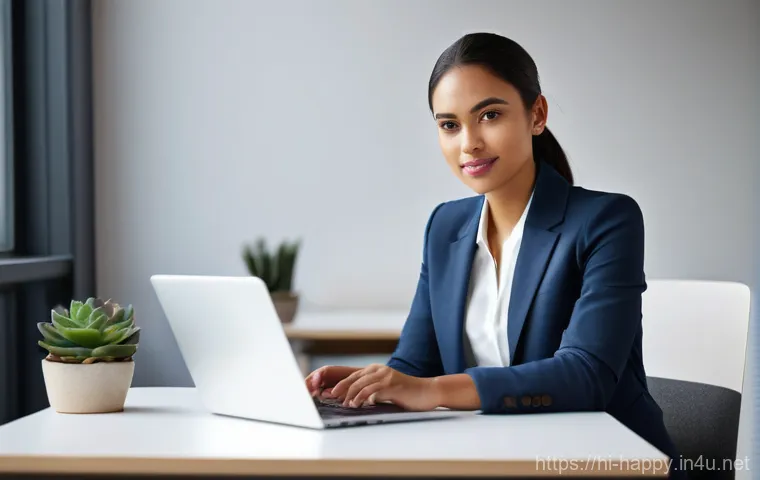 행복한 직장 만들기 - Image Prompt 1: The Engaged Professional** 행복한 직장 만들기 - Image Prompt 1: The Engaged Professional**